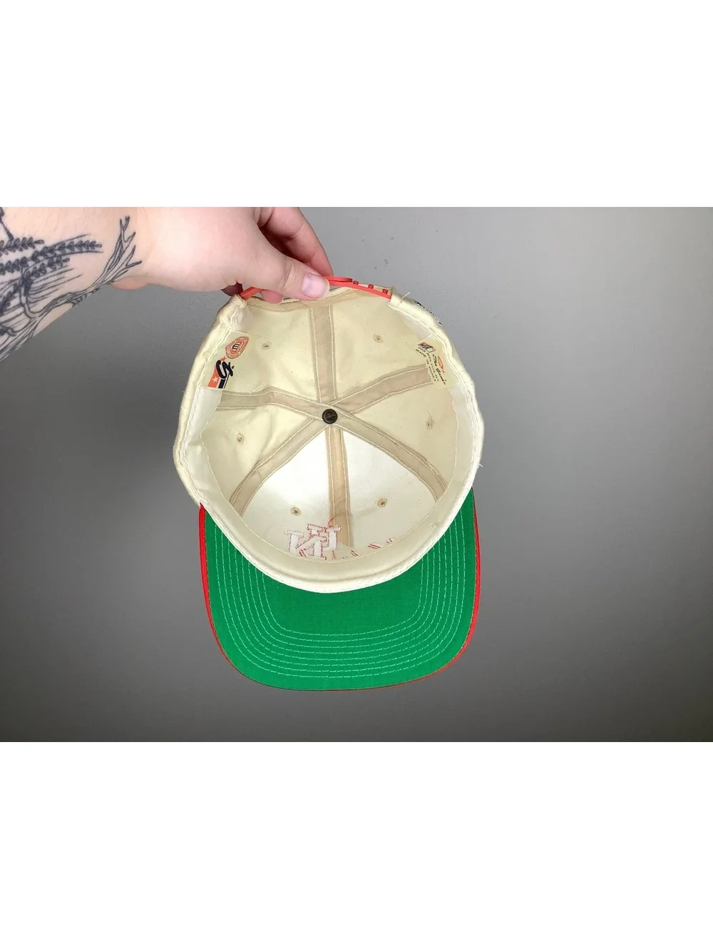 < Vintage The Game Nebraska Cornhuskers SnapBack Hat >